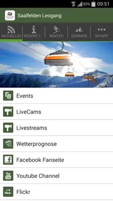 Saalfelden Leogang android App screenshot 2